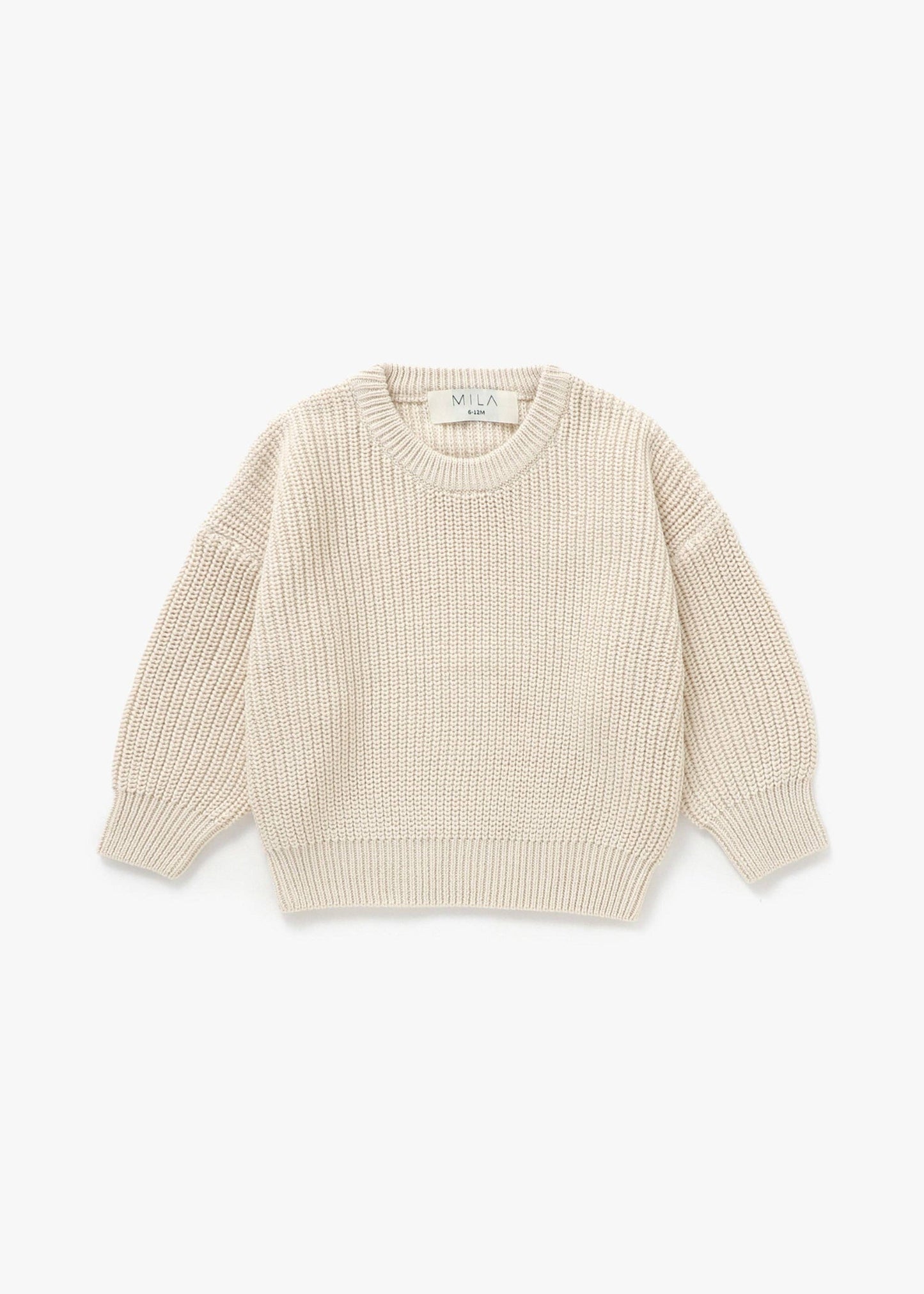 Chunky Knit Sweater - Vanilla