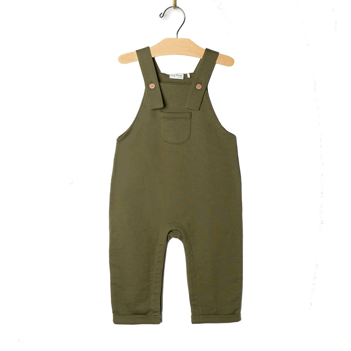 Fleece Overall - Olive