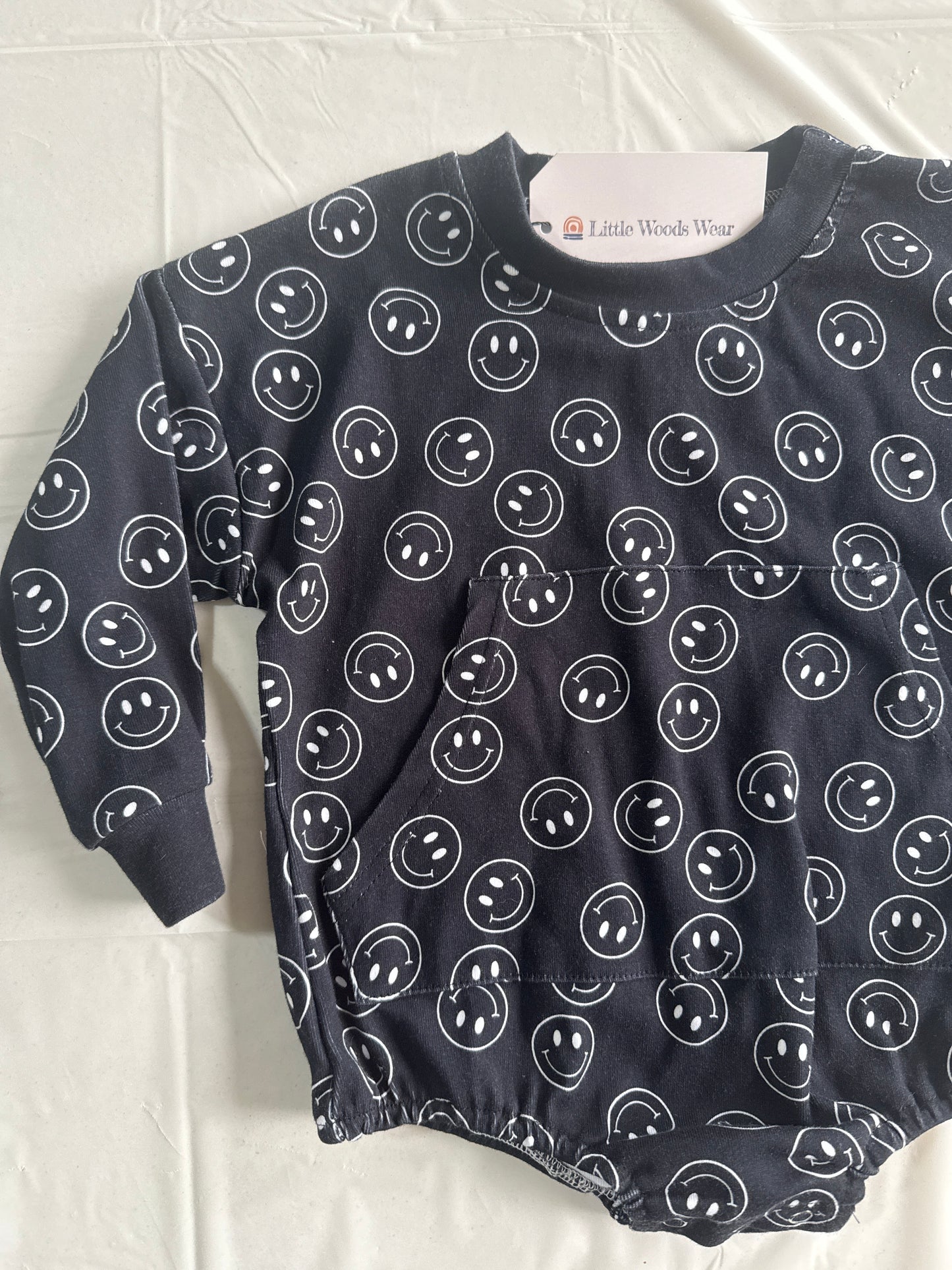 Smile bubble romper