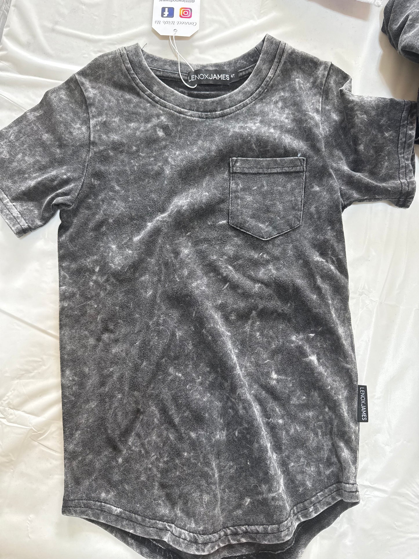 Stone Wash Pocket Tee