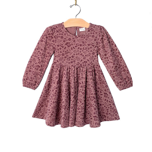 Twirl Dress- Plum