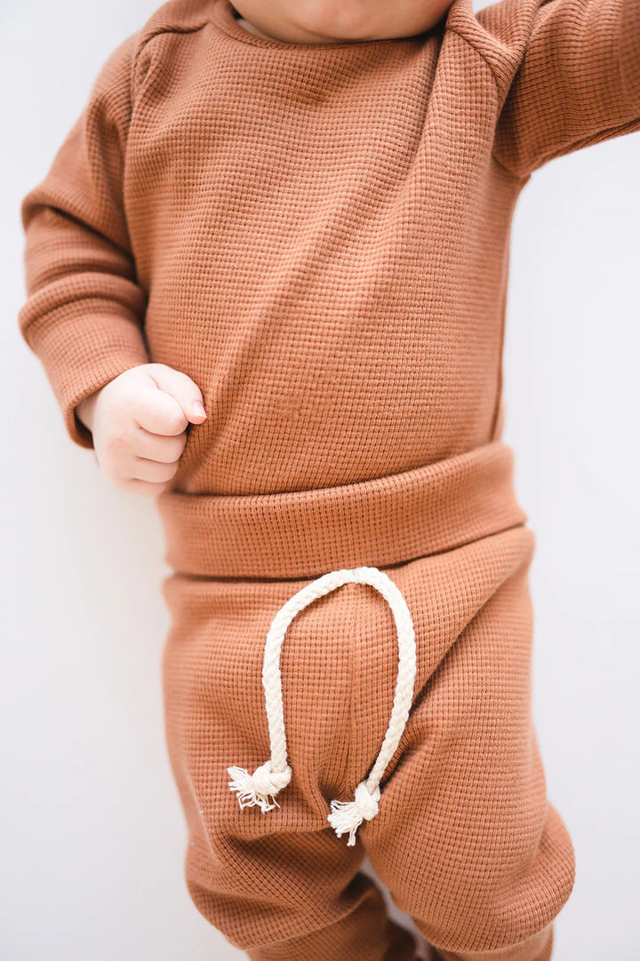 Waffle Knit Set