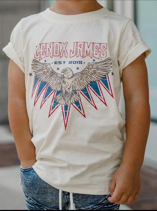 USA Theme Band Tee