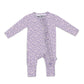 Lilac Posies - Bamboo Ruffle Sleeper