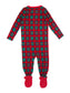 Merry Memories Plaid Bamboo Viscose Footed One Piece Pajama