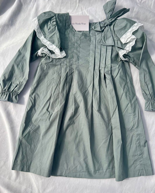 Pin Tuck Dress