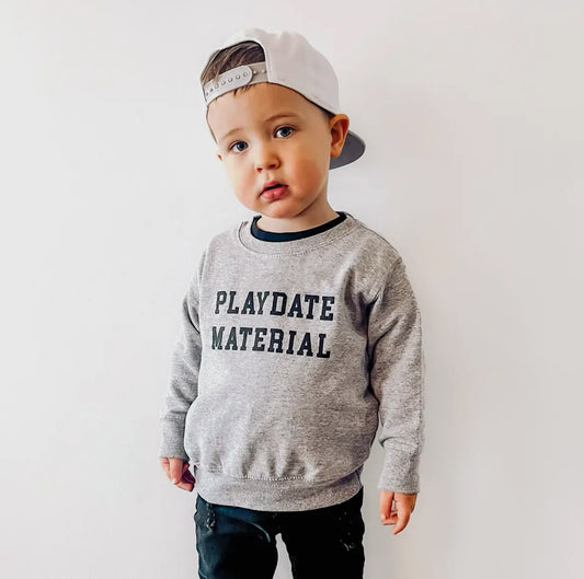 Playdate Material Sweatshirt