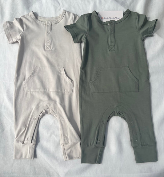 Romper - Olive