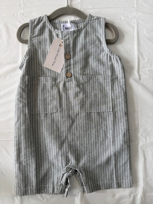 Linen Blend Romper