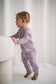 Lilac Posies - Bamboo Ruffle Sleeper