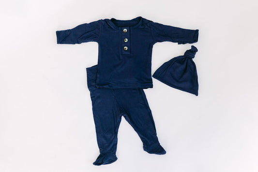 Outfit & Hat Bundle - Navy