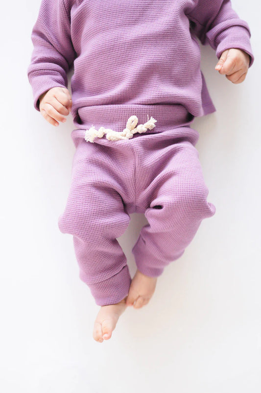 Waffle Knit Set